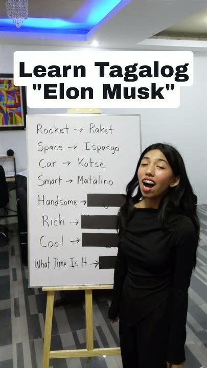 musk in Tagalog .